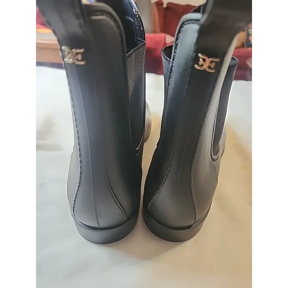 Sam Edelman Tinsley Chelsea Ankle Boot Black Waterproof sz 12 - Picture 7 of 11